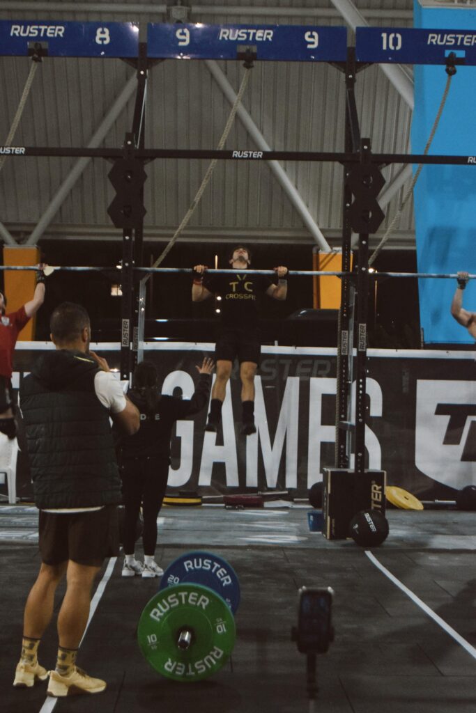 merino entrenando en barra