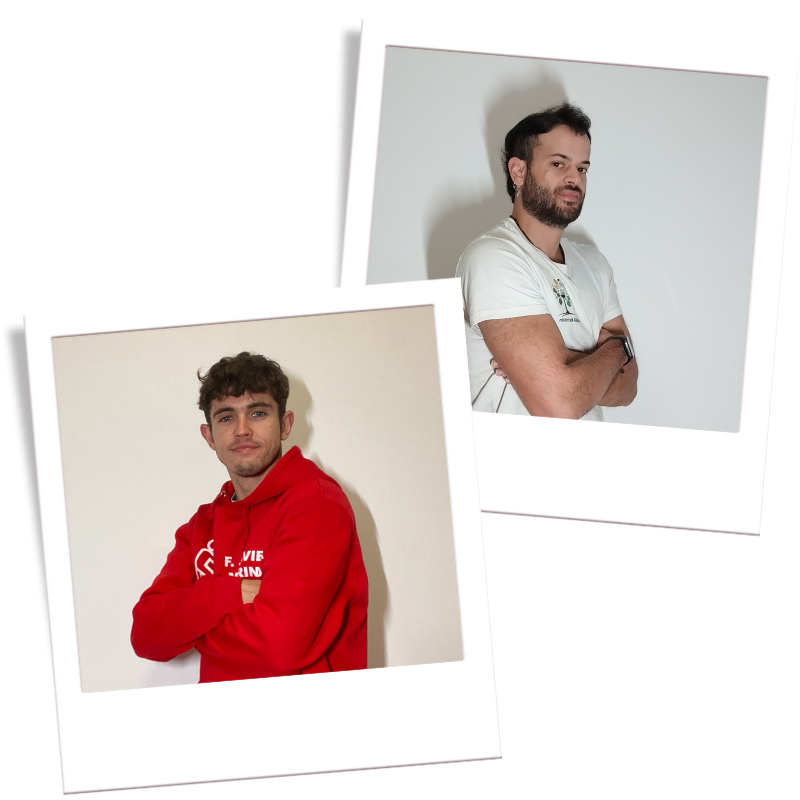 los dos entrenadores